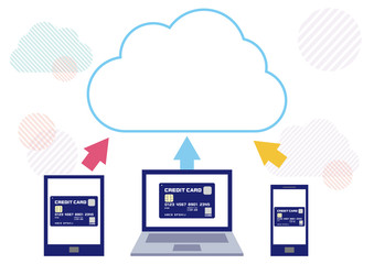 キャッシュレス決済に使えるクレジットカードとパソコン・スマホ・タブレット