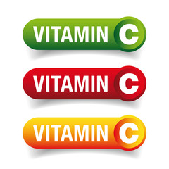 Vitamin C healthy button set