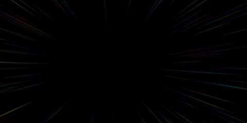 Fototapeta premium Overlay, flare light transition, effects sunlight, lens flare, light leaks. High-quality stock image of warm sun rays light effects, overlays or golden flare isolated on black background for design