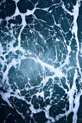 Empty blue and white abstract background, stormy sea concept.