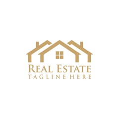 Real Estate Logo Minimalist Home