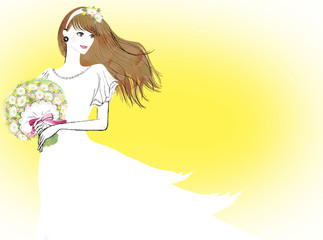黄色の花嫁