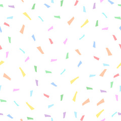 Colorful Abstract Confetti Background Pattern Vector.