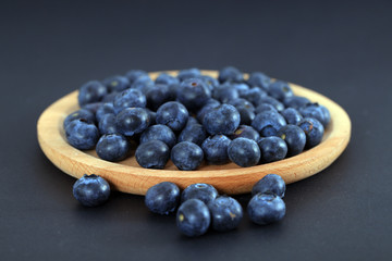 Fresh blueberries