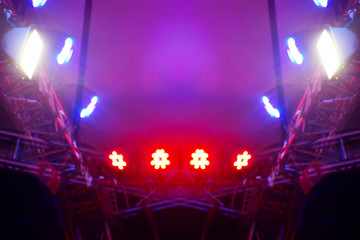 Stage Lighting Background. digital effect.