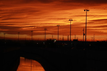 atardecer ciudad juarez