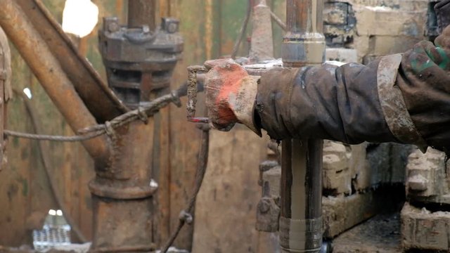 Pombur twist off the drill pipe