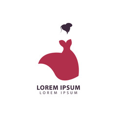 boutique fashion logo vector illustration