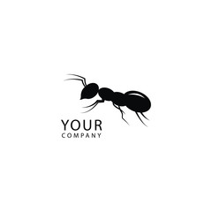 ant logo vector illustration. ant logo desing, symbol icon