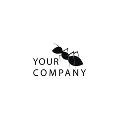 ant logo vector illustration. ant logo desing, symbol icon