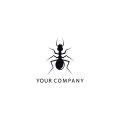 ant logo vector illustration. ant logo desing, symbol icon