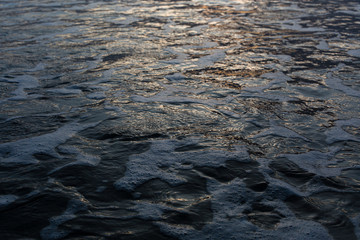 surface of water