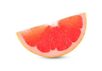 grapefruit isolated on a white background.