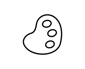 Palette line icon