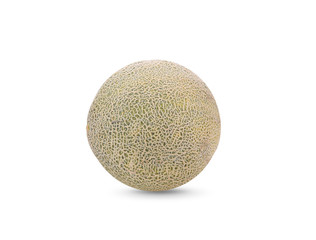 Melon fresh  on white background