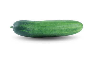 Cucumber isolated on white background