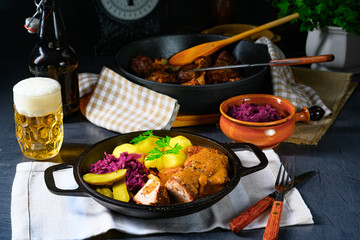 The Snirtje roast is a pork specialty from East Frisia and Papenburg in the Emsland.