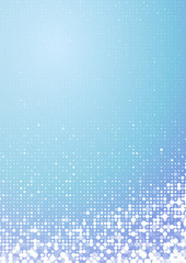 White dots on abstract blur gradient background