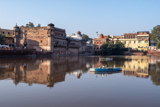gulab sagar talab lake reflections