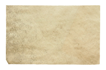 old paper isolated