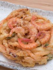 小エビのかき揚げ