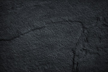 Dark grey black slate stone  texture abstract background