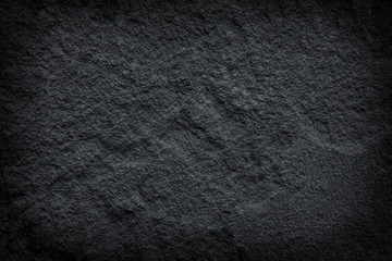 Dark grey black slate stone  texture abstract background