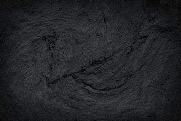 Dark grey black slate stone  texture abstract background