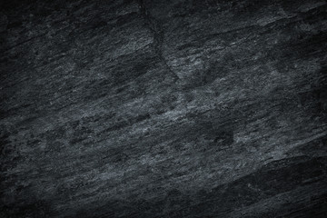 Fototapeta premium Dark grey black slate stone texture abstract background