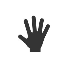 hand icon vector illustration symbol for website and graphic design