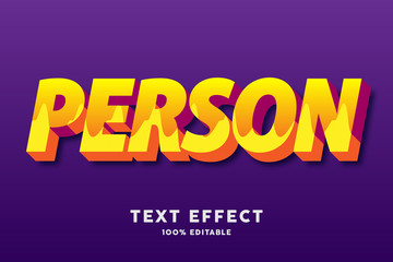 3d fresh yellow with wavy pattern text effect