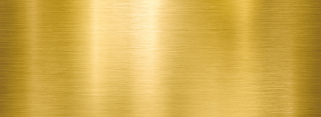 Fototapeta golden metal brushed wide textured plate obraz