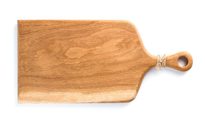 Cutting board isolated on white background
