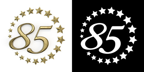 Number eighty-five years celebration