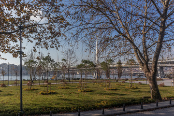 view from historical peninsula, istanbul, turkey