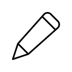 Pencil, pen icon vector design templates