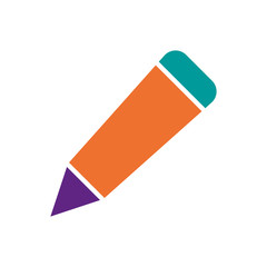 Pencil, pen icon vector design templates