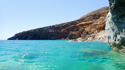 Greece Crete island South Crete Ilingas beach