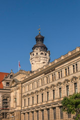 Fototapeta na wymiar New Town Hall at Leipzig, Germany