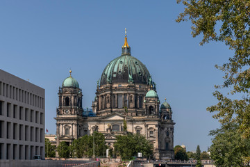 Fototapeta na wymiar Berlin Cathedral (Berliner Dome) at Berlin, Germany