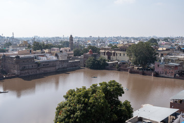 Fototapeta premium gulab sagar talab lake in jodhpur