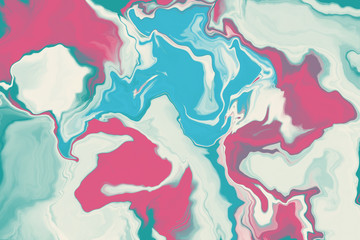 Colorful backdrop with abstract marble texture