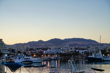 Fototapeta premium Boats in the harbor