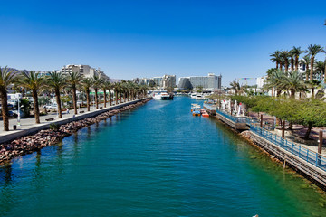 Fototapeta premium Boats in canal