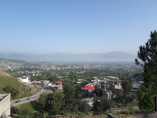 Fototapeta premium views of mansera city pakistan