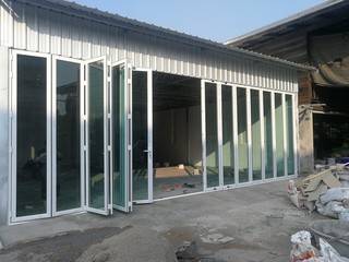 Aluminum glass pattern