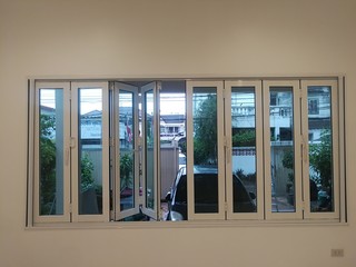 Aluminum glass pattern
