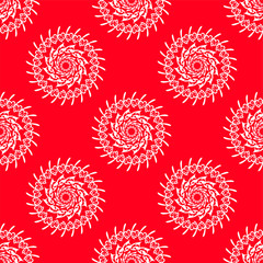 seamless floral pattern with flowers