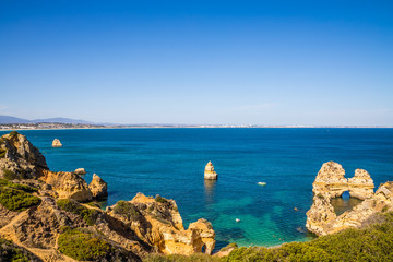 Praia do Camilo - Lagoa, Algarve Region, Portugal