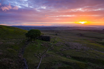 Sunrise Top Withens, Haworth